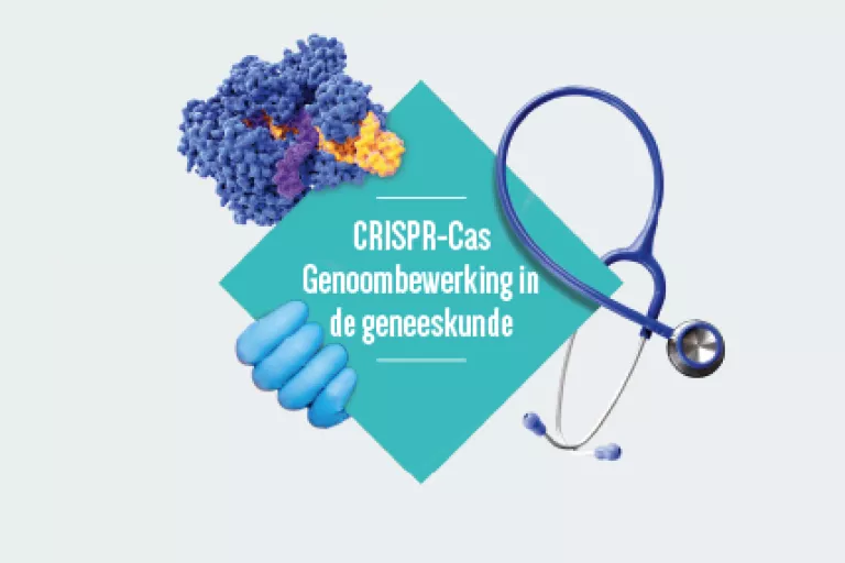 Cover dossier CRISPR-Cas in de geneeskunde
