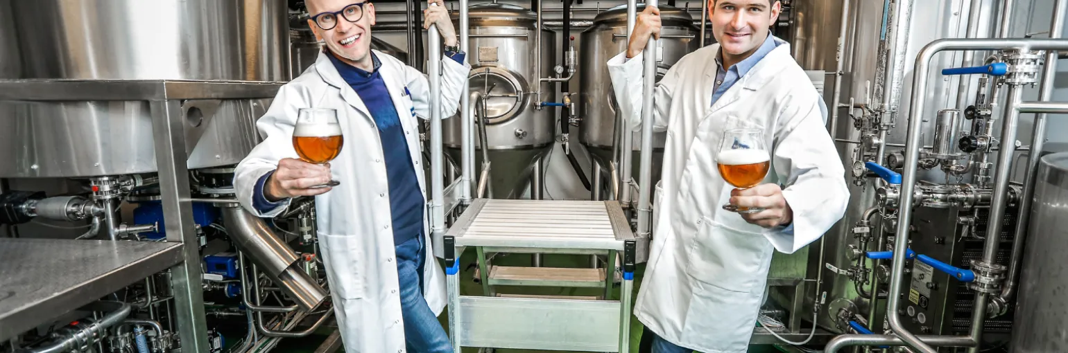 Experimental micro-brewery of VIB and KU Leuven
