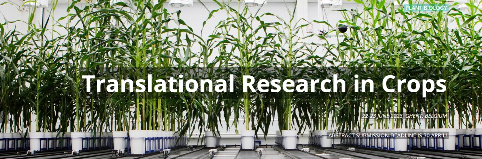 VIB_translationalresearchcrops_Conference