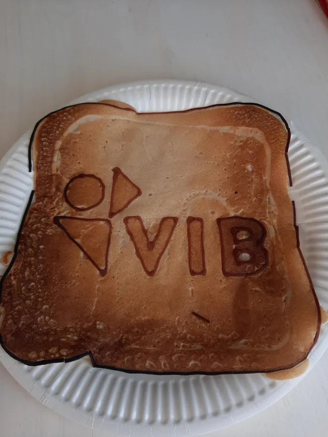 Geprinte pannenkoek